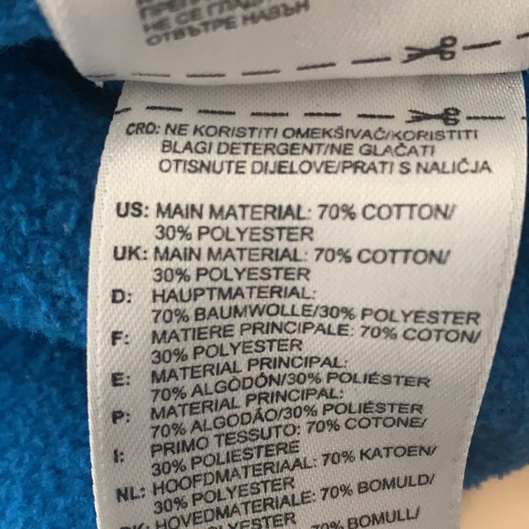 Adidas Classic Print Cotton Blend Hoodie - Picture 4 of 10